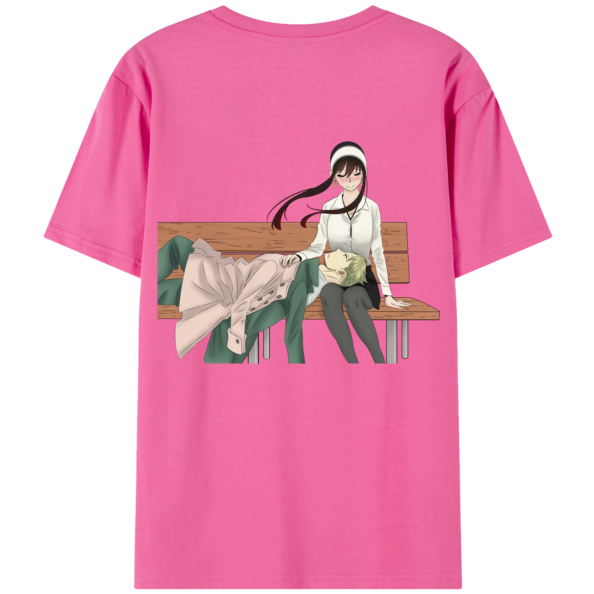 （画像用） SPY×FAMILY间谍家家酒 レディース半袖Tシャツ(バックプリント)